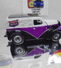 LOOSE HOT WHEELS  PURPLE/WHITE ANGLIA PANEL TRUCK w/RR'S