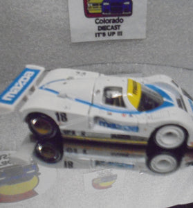 LOOSE HOT WHEELS WHITE MAZDA 787B w/RR'S