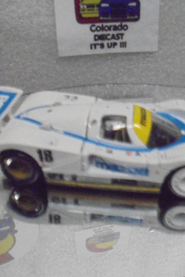 LOOSE HOT WHEELS WHITE MAZDA 787B w/RR'S