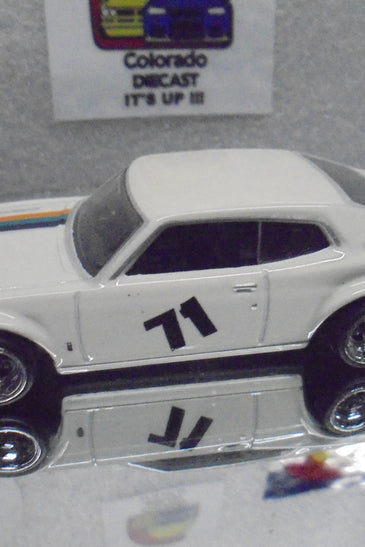 LOOSE HOT WHEELS WHITE GREDDY NISSAN LAUREL SGX w/RR'S