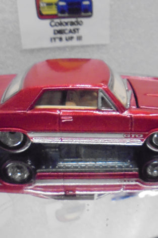 LOOSE HOT WHEELS ORANGE '65 PONTIAC GTO w/RR'S
