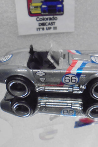 LOOSE HOT WHEELS GREY SHELBY COBRA 427 S/C w/RR'S