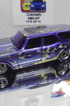LOOSE HOT WHEELS PURPLE w/FLAMES '70 CHCEVELLE SS WAGON w/RR'S