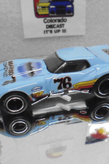 LOOSE HOT WHEELS BLUE MANCUSO CORVETTE STINGRAY w/RR'S