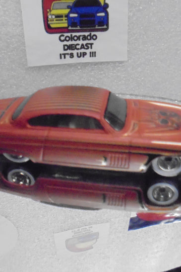 LOOSE HOT WHEELS BROWN FISH'D & CHIP'D CHASE w/RR'S WHITE INITIALS