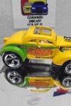 LOOSE HOT WHEELS YELLOW PASS'N GASSER CHASE w/RR'S WHITE INITIALS