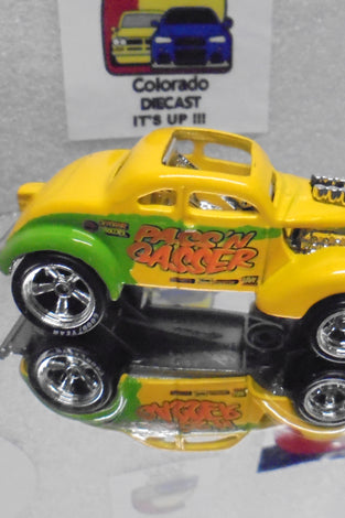 LOOSE HOT WHEELS YELLOW PASS'N GASSER CHASE w/RR'S WHITE INITIALS