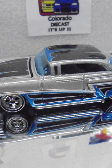 LOOSE HOT WHEELS SILVER '56 MERC w/RR'S