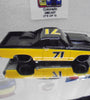 LOOSE HOT WHEELS BLACK/YELLOW '71 EL CAMINO CHASE w/RR'S WHITE INITIALS