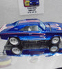 LOOSE HOT WHEELS BLUE 69 DODGE CHARGER CHASE w/RR'S WHITE POR INITIALS