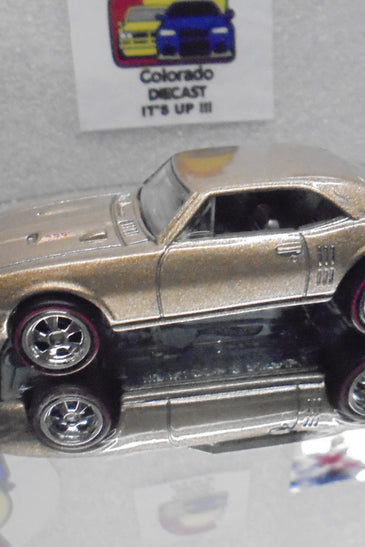 LOOSE HOT WHEELS GOLD '67 PONTIAC FIREBIRD 400 w/RR'S