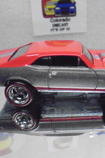 LOOSE HOT WHEELS RED/GREY '68 CHEVY NOVA w/RR'S