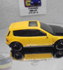 LOOSE HOT WHEELS YELLOW HONDA CIVIC EG w/RR'S