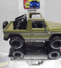 LOOSE HOT WHEELS GREEN 1991 MERCEDES G-CLASS w/RR'S