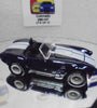 LOOSE HOT WHEELS BLUE SHELBY COBRA  w/RR'S