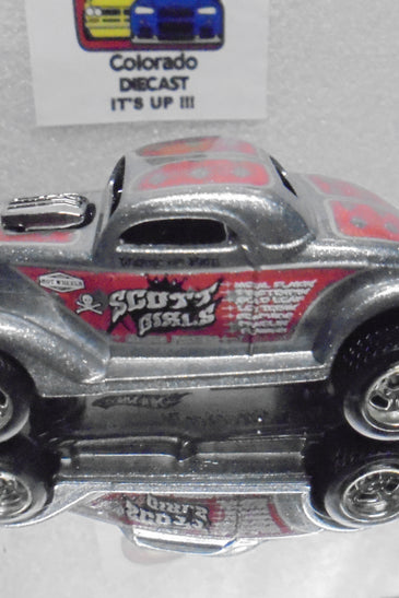 LOOSE HOT WHEELS SILVER SCOTT GIRLS NEET STREETER w/RR'S