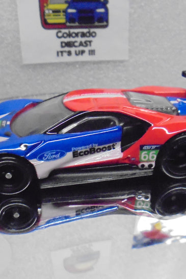 LOOSE HOT WHEELS 2016 FORD GT RACE w/RR'S