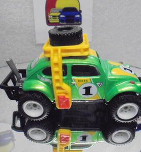 LOOSE HOT WHEELS GREEN VOLKSWAGEN BAJA BUG w/RR'S