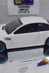 LOOSE HOT WHEELS WHITE BMW M3 (E46) w/RR'S