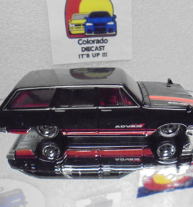 LOOSE HOT WHEELS BLACK ADVAN '69 NISSAN SKYLINE VAN w/RR'S