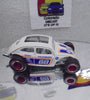 LOOSE HOT WHEELS WHITE #68 VOLKSWAGEN BUG w/RR'S