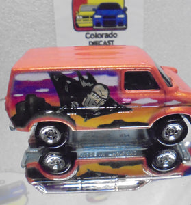 LOOSE HOT WHEELS RICK & MORTY'S FORD TRANSIT SUPER VAN w/RR'S