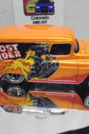 LOOSE HOT WHEELS GHOST RIDER '55 CHEVY PANEL TRUCK w/REAL RIDERS