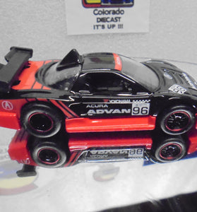 LOOSE HOT WHEELS ADVAN ACURA NSX w/REAL RIDERS