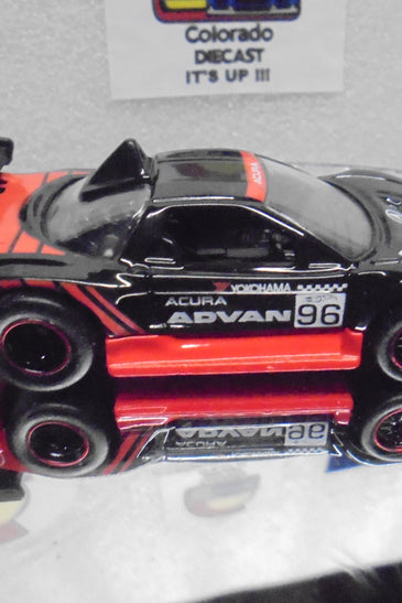 LOOSE HOT WHEELS ADVAN ACURA NSX w/REAL RIDERS