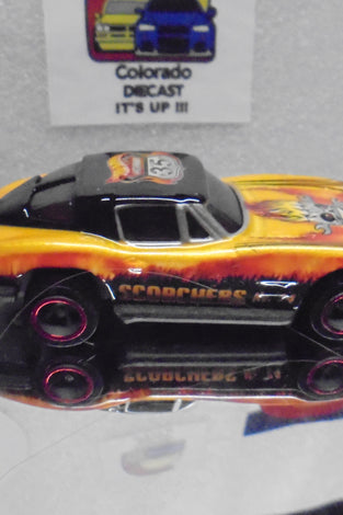 LOOSE HOT WHEELS HWY 35 WORLD RACE '63 CORVETTE STINGRAY