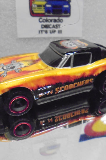 LOOSE HOT WHEELS HWY 35 WORLD RACE '63 CORVETTE STINGRAY