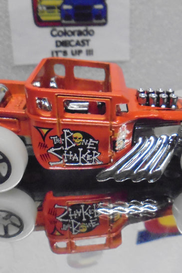LOOSE HOT WHEELS ORANGE MYSTERY MODEL THE BONSHAKER