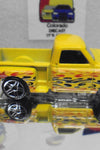 LOOSE HOT WHEELS YELLOW w/FLAMES '69 CHEVY TRUCK