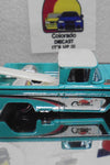 LOOSE HOT WHEELS TEAL w/SURFBOARDS CUSTOM '62 CHEVY TRUCK