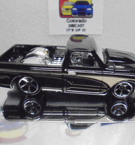 LOOSE HOT WHEELS BLACK '67 CHEVY C10 TRUCK