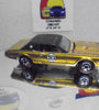 LOOSE HOT WHEELS ANNIVERSARY GOLD '68 MERCURY COUGAR w/REDLINES