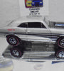 LOOSE HOT WHEELS SILVER '68 CHEVY NOVA w/REDLINES