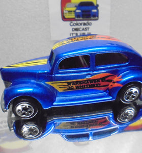 LOOSE HOT WHEELS BLUE JC WHITENY WARSHAWSKY FAT FENDERED '40