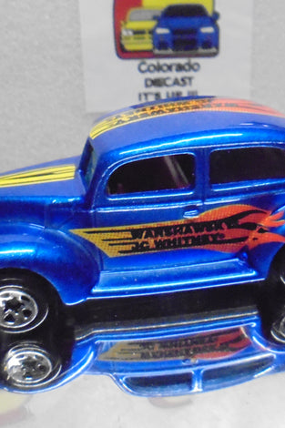 LOOSE HOT WHEELS BLUE JC WHITENY WARSHAWSKY FAT FENDERED '40