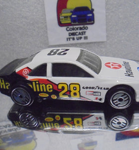 LOOSE HOT WHEELS WHITE HAVOLINE STOCKER w/ULTRA HOTS
