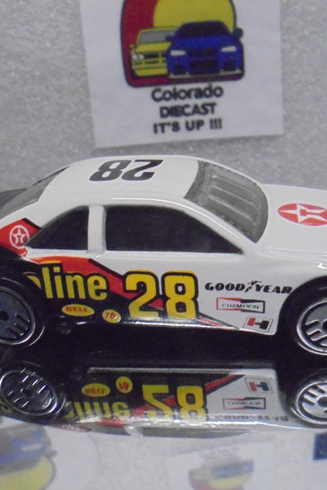 LOOSE HOT WHEELS WHITE HAVOLINE STOCKER w/ULTRA HOTS