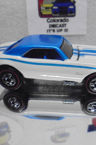 LOOSE HOT WHEELS WHITE '67 CAMARO w/REDLINES