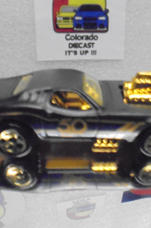 LOOSE HOT WHEELS ANNIVERSARY BLACK RODGER DODGER