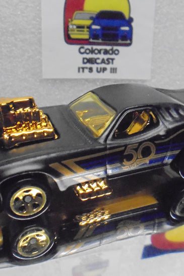 LOOSE HOT WHEELS ANNIVERSARY BLACK RODGER DODGER