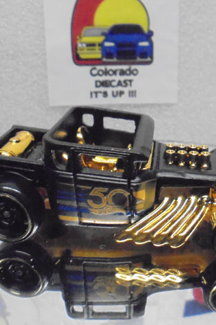 LOOSE HOT WHEELS ANNIVERSARY BLACK BONE SHAKER