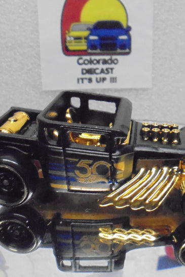 LOOSE HOT WHEELS ANNIVERSARY BLACK BONE SHAKER