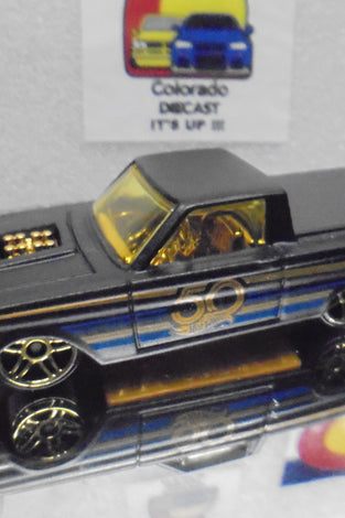 LOOSE HOT WHEELS ANNIVERSARY BLACK '65 FORD RANCHERO