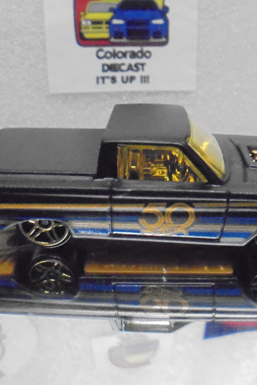 LOOSE HOT WHEELS ANNIVERSARY BLACK '65 FORD RANCHERO