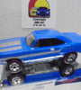 LOOSE HOT WHEELS BLUE'70 PLYMOUTH ROADRUNNER w/REDLINES