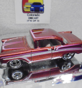 LOOSE HOT WHEELS COPPER '56 CHEVY w/REAL RIDERS